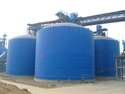 青冈水泥钢板库改造