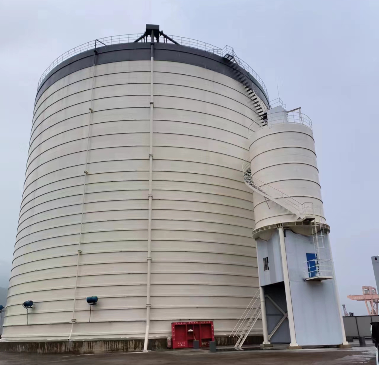 青冈10万吨水泥钢板库