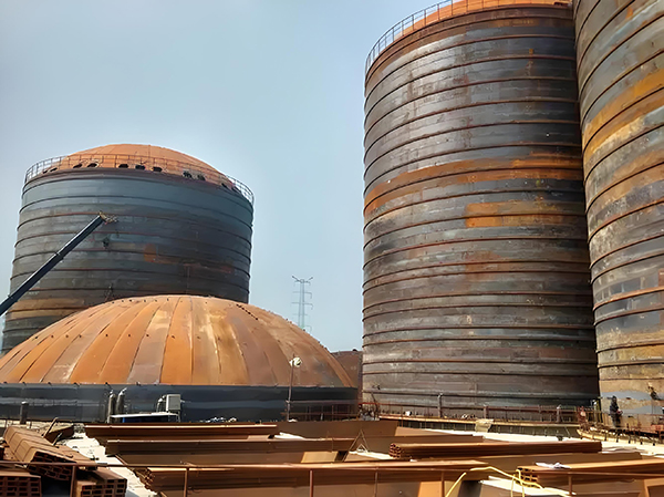 青冈焦粉钢板仓